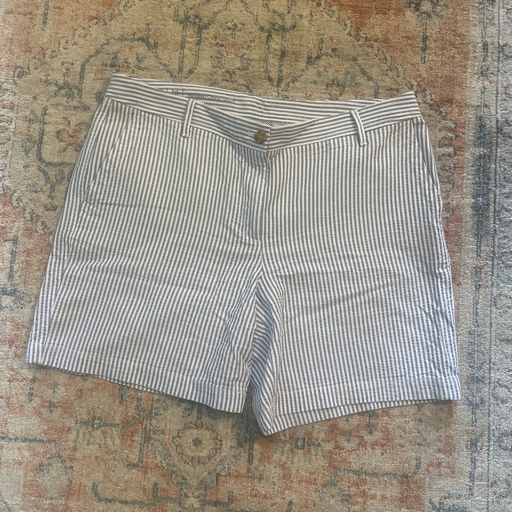 Talbots seersucker Women's Perfect Shorts
